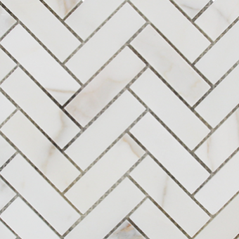 Calacatta Marble Mosaic Tiles - Mosaic Tiles - Sydney Tile Gallery