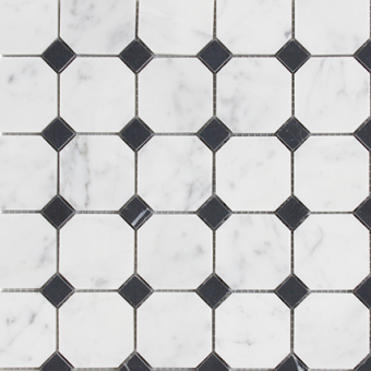carrara-octagon-mosaic-tiles-sydney-tile-gallery