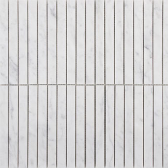 Carrara Kitkat Mosaics - Mosaic Tiles - Sydney Tile Gallery